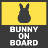 Dier aan boord sticker (Voorkant)