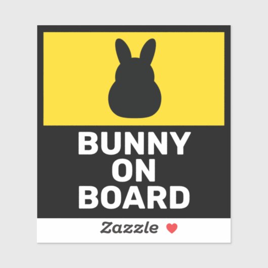 Dier aan boord sticker (Vel)