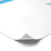 Dier ABC M is voor manatee afdruk Poster (Hoek)