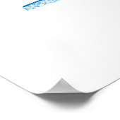 Dier ABC P is voor poolbeer print (Hoek)