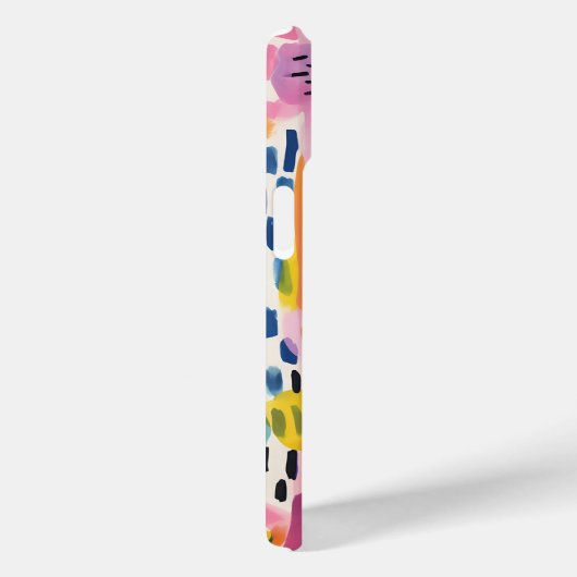 Dier Abstract Modern Retro Kleurrijk Case-Mate iPhone Case (Achterkant / Rechts)