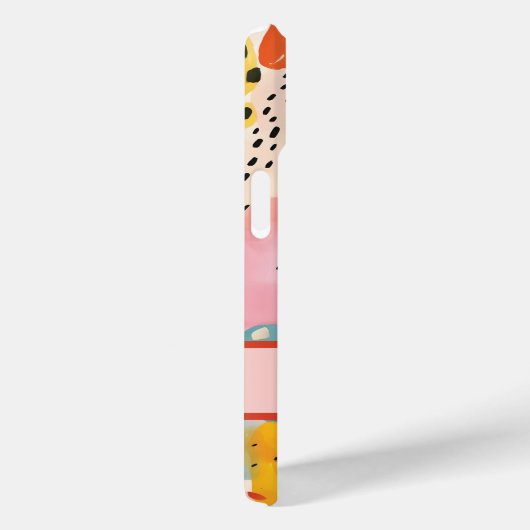Dier Abstract Modern Retro Kleurrijk Case-Mate iPhone Case (Achterkant / Rechts)