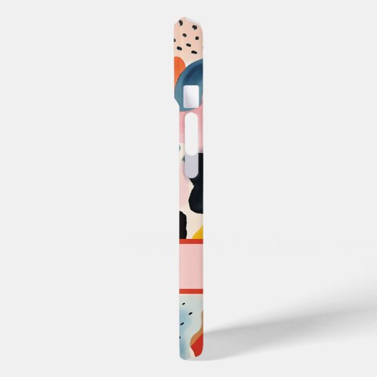 Dier Abstract Modern Retro Kleurrijk Case-Mate iPhone Case (Achterkant / Links)