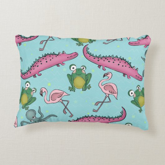 Dier Accent Kussen (Achterkant)