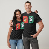 Dier dat karaoke zingt enthousiast grappig t-shirt (Unisex)