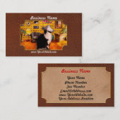 Dier - De Kat Visitekaartje (Voorkant / Achterkant)