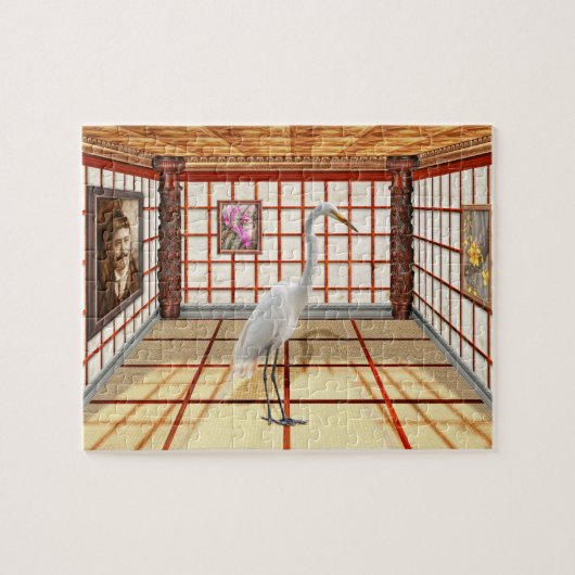 Dier - De Zilverreiger Legpuzzel (Horizontaal)
