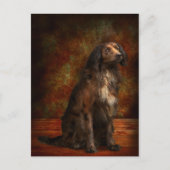 Dier - Dog - Cocker Spaniel - Die droomogen Briefkaart (Voorkant)