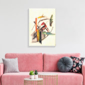 Dier door Franz Marc, Vintage Expressionisme Kunst Canvas Afdruk (Insitu (Woonkamer))