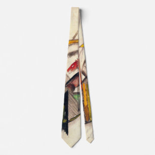 Dier door Franz Marc, Vintage Expressionisme Kunst Stropdas