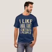 Dier fancy Zeggen vriend T-shirt (Voorkant volledig)