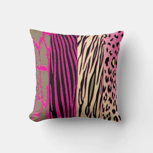 Dier Gedrukt Zebra Stripe Kussen