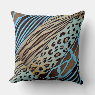 Dier Gedrukt Zebra Stripe Kussen