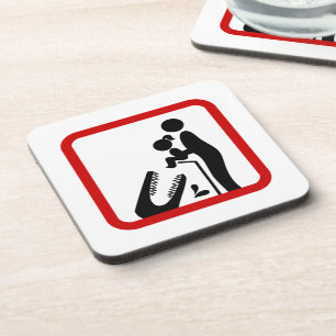 Dier geen dochter aan de Krokodilentuin. Drankjes Onderzetter