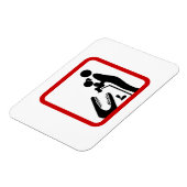 Dier geen dochter aan de Krokodilentuin. Magneet (Linkerzijde)