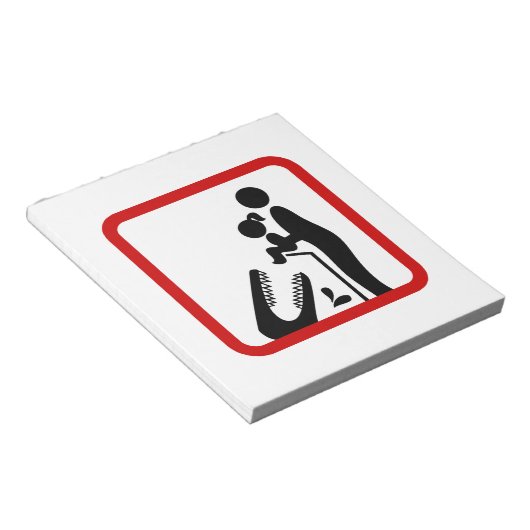 Dier geen dochter aan de Krokodilentuin. Notitieblok (Schuin)