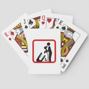 Dier geen dochter aan de Krokodilentuin. Speelkaarten