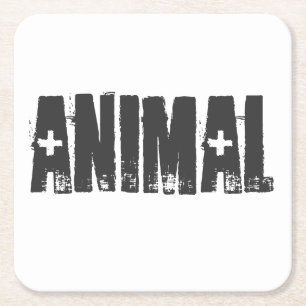 Dier - Gym Bodybuilding Fitness Kartonnen Onderzetters