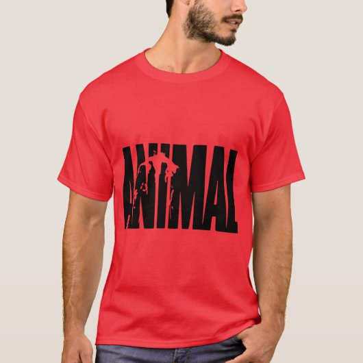 Dier GYM jongen T-shirt (Voorkant)