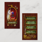 Dier - Het magische konijn Visitekaartje (Voorkant / Achterkant)