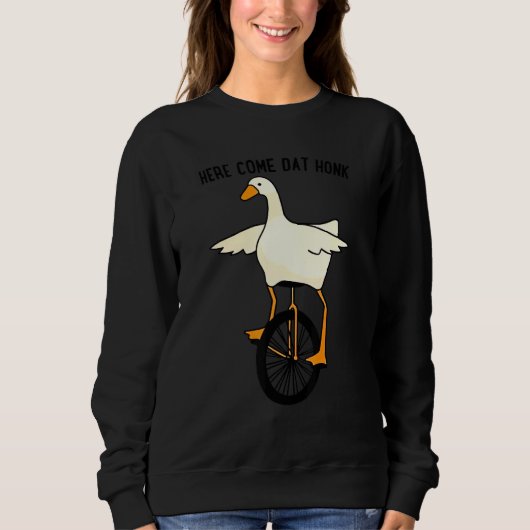 Dier Hier Kom Dat Honk Leuke Eend Trui (Voorkant)
