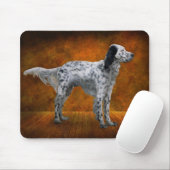 Dier - Hond - De Engelse Setter Muismat (Met muis)