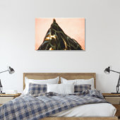 Dier in gevangenschap canvas afdruk (Insitu (Slaapkamer))