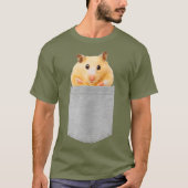 Dier in je zakhamster t-shirt (Voorkant)