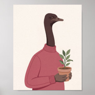 Dier in Trui Kunst Nr. 4 Poster