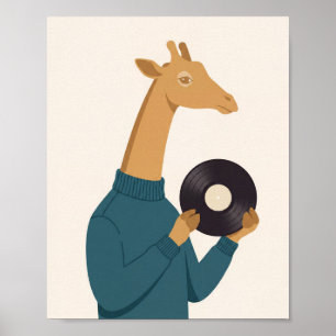 Dier in trui Kunst Nr. 5 Poster