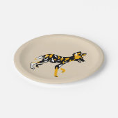 Dier -Kaapse jachthond -Wildlife - Natuur Papieren Bordje (Gekanteld)