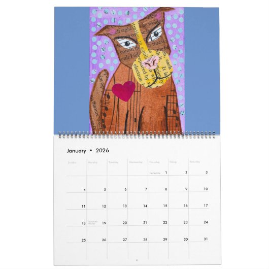 Dier Kalender (Jan 2026)