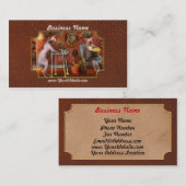 Dier - Kat - Pensioenhuis voor katten Visitekaartje (Voorkant / Achterkant)