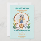 Dier Kind voorschool foto afstudeerfeest Kaart (Voorkant)