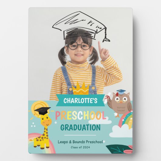 Dier Kind voorschool foto Afstuderen Fotoplaat (voorkant)