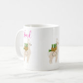 Dier Koffie Bloemige Mok (Voorkant links)