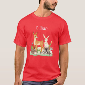 Dier konijn egel Cillian jongen T-shirt