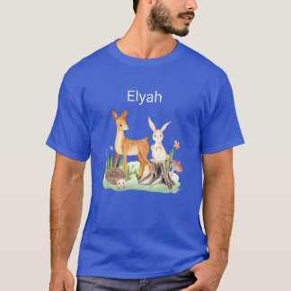 Dier konijn egel Elyah vriend T-shirt