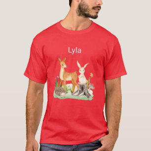 Dier konijn egel Lyla vrienden T-shirt