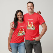 Dier konijn egel Mathijs grappig T-shirt (Unisex)