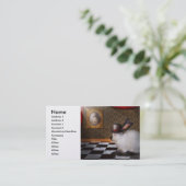 Dier - konijn - Omgekeerd Visitekaartje (Staand voorkant)