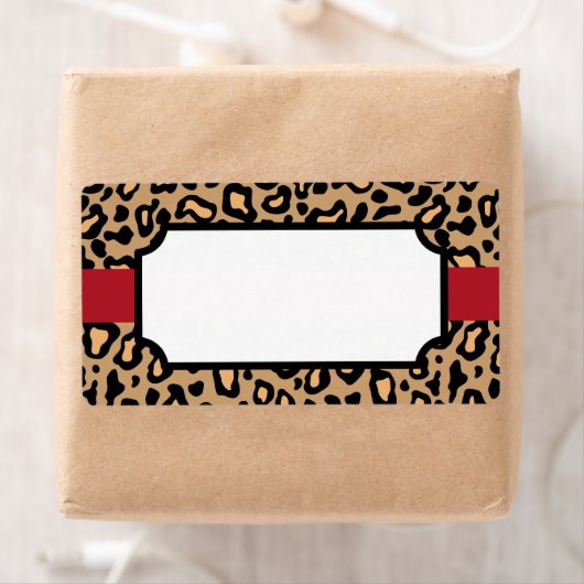 Dier Luipaardprint Labels (Insitu)