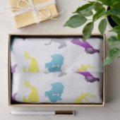Dier met letters. Kinderalfabet, schattig Tissuepapier (Geschenk)