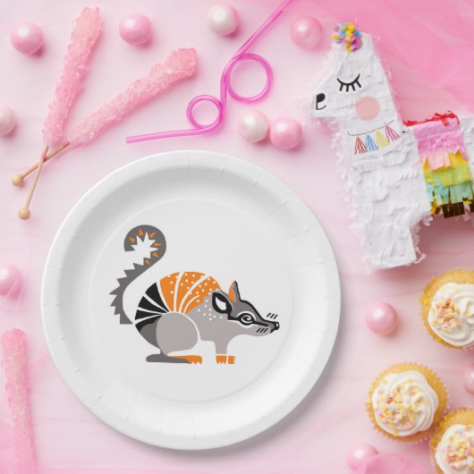 Dier - NUMBAT- Wildlife - Feest Papieren Bordje (Feest)