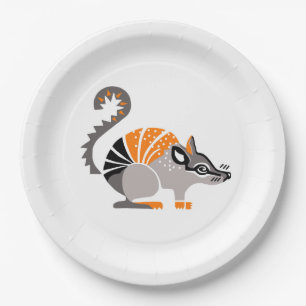 Dier - NUMBAT- Wildlife - Feest Papieren Bordje