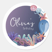 Dier onder het zee jarig