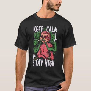 Dier Onkruid Roken Luiaard & Onkruid T-shirt