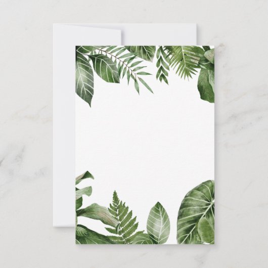 Dier over Snake Reptile Lover Birthday Bedankkaart (Achterkant)