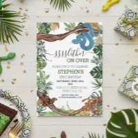 Dier over Snake Reptile Lover Birthday