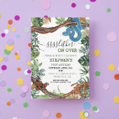 Dier over Snake Reptile Lover Birthday Kaart